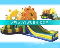 Wholesale inflatable bouncy slide/hot sell water slide