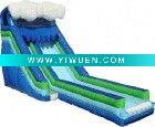 Wholesale hot inflatable bouncy slide/water slide