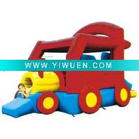 Wholesale Popular lovely inflatable car castle