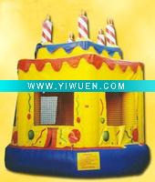Wholesale 2010 HI party cake inflatable bouncer