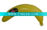Wholesale inflatable banana shape stick, cheering stick