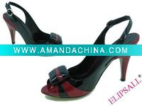 Wholesale 2011 Classial Genuine Leather Peep Toe Dress Shoes