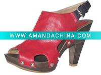 Wholesale slingback sandal (lady shoes, fashion shoes)