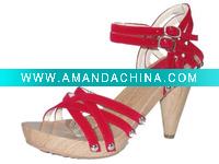 Wholesale slingback sandal (lady shoes, fashion shoes)