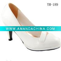 Wholesale Lady pu shoe