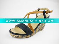 Wholesale women wedge sandals shoes