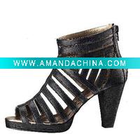 Wholesale lady high-heeled sandals 2011