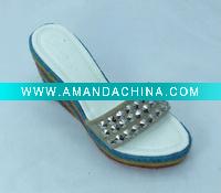 Wholesale wedge heel ladies sandals