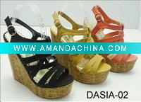 Wholesale 2011 fashion lady sandal nice lady wedges 2011 hot sale sandals