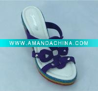 Wholesale 2011 wedge heel sandal shoes