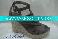 Wholesale 2011 Woman Casual Wedge Sandals