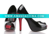 Wholesale Pantent Platform Sandals