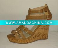 Wholesale gladiator wedge sandal