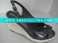 Wholesale Lady Fashion Casual Wedge Sandals