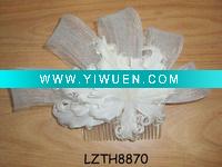 Wholesale feather flower hair clips