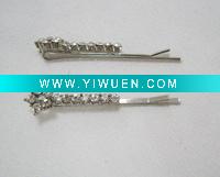 Wholesale Clear crystal flower hair pins