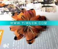 Feather headband / feather hairband / feather jewelry / fashion jewelry / flower hair clip