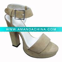 Wholesale high heel lady sandals
