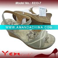 Wholesale Fashion Lady Wedge heel Sandal
