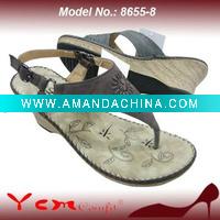 Wholesale Fashion Lady Wedge heel Sandal
