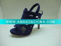Wholesale 2011new design women fashion high heels sandal shoes with platform