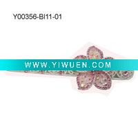 Wholesale Fashion metal flower hair clip