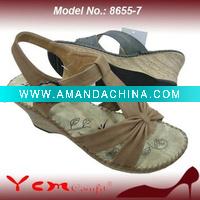 Wholesale Fashion Lady Wedge heel Sandal