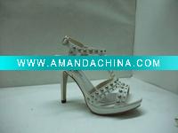 Wholesale 2011new design women fashion high heels sandal shoes with platform
