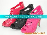 Wholesale 2010 New high heel sandal with platform for summer
