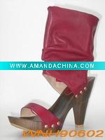 Wholesale 2010 New high heel sandal with platform for summer