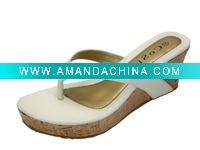 Wholesale women wedge heel shoe(sandal)