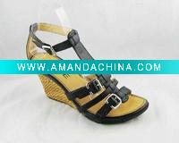 Wholesale ladies' fashion sandals/women sandals/lady shoes