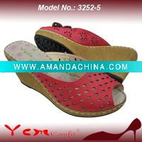 Wholesale Nice design Lady Sandal slipper for 2011