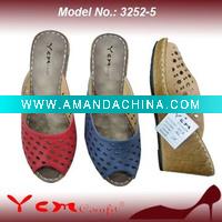 Wholesale Lady Medical Wedge heel sandal slipper