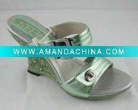 Wholesale wedge sandals/ladies sandals