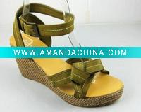 Wholesale Jute Wedge Sandal 2011