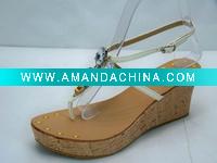Wholesale lady's wedge shoes