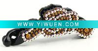 Wholesale JC FASHION MULTI CRYSTAL FLOWER HAIR BANANA CLIP