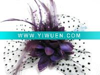 Wholesale Fashion Hair Accessory HairPin In Purple Color_020028P