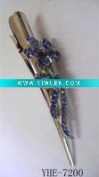 Wholesale fashion hair clip/ nice alloy flower hair accessories ( YHE-7200 )
