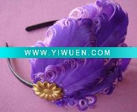 Wholesale feather hair accessories headbands 2011