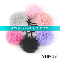 Wholesale flower elastic hair band/brooch(YHP029)