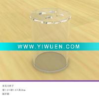 Wholesale New design acrylic toothbrush rack with round tube for easy displaying