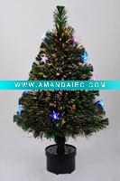 Wholesale artificial christmas tree wiht flowers