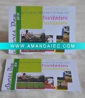 Wholesale sport invitation card