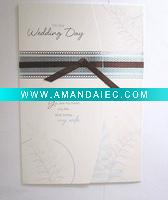 Wholesale Luxurious Wedding Card