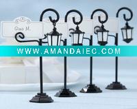 Wholesale Bourbon Street" Streetlight Place Card Holder with Coordinating Place Cards