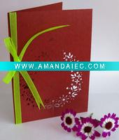 Wholesale Beautiful laser cutting paper wedding invitation card
