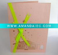 Wholesale 3D handmade paper wedding invitation card