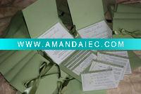 Wholesale 2011 pretty and unique wedding invitation